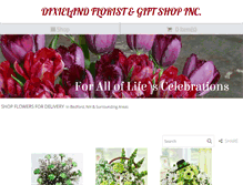 Tablet Screenshot of bedfordflorist.net